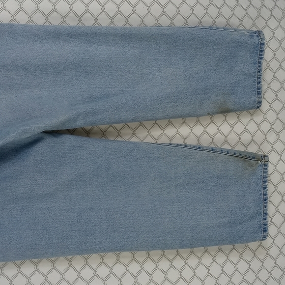 Columbia Sports Wear Tough Mother  distressed light wash faded denim jeans 36/30 - Picture 11 of 16